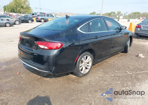 2016 Chrysler 200 Limited из США, поврежденный, VIN 1C3CCCAB6GN166739
